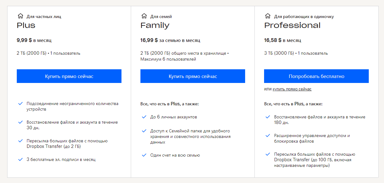 Тариф с фиксированными возможностями всегда менее привлекателен, чем план с тонко настраиваемыми возможностями и функциями