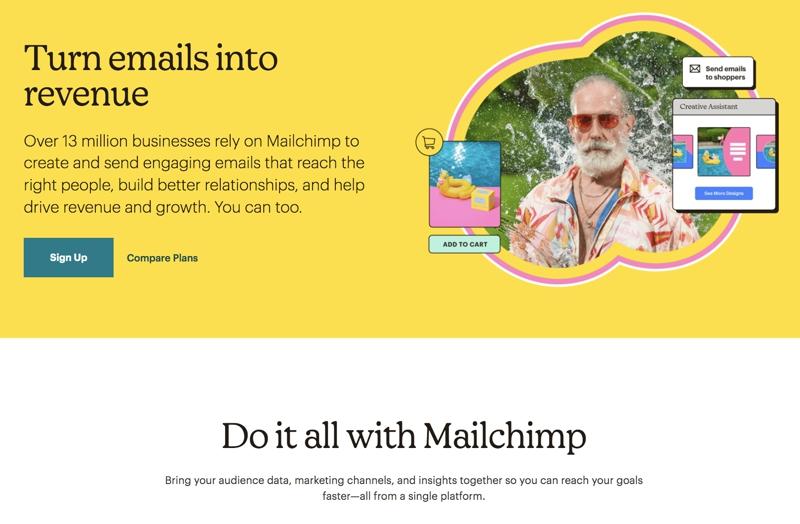 Делайте в MailChimp всё
